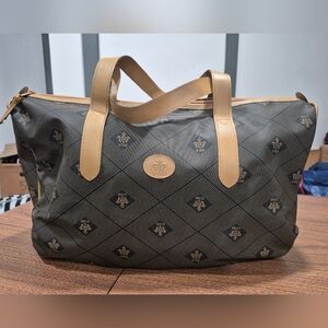 Vintage Gitano Vinyl Zip Top Duffle Bag